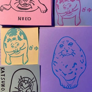 Yuki Seal - Etsy