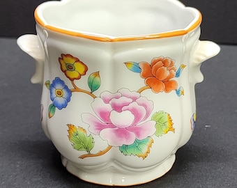 Estee Lauder Vanity Jar Chinoiserie Colección de porcelana de 3 pulg. de alto