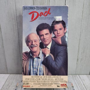 Dad VHS Tape 1989 - Jack Lemmon Ted Danson