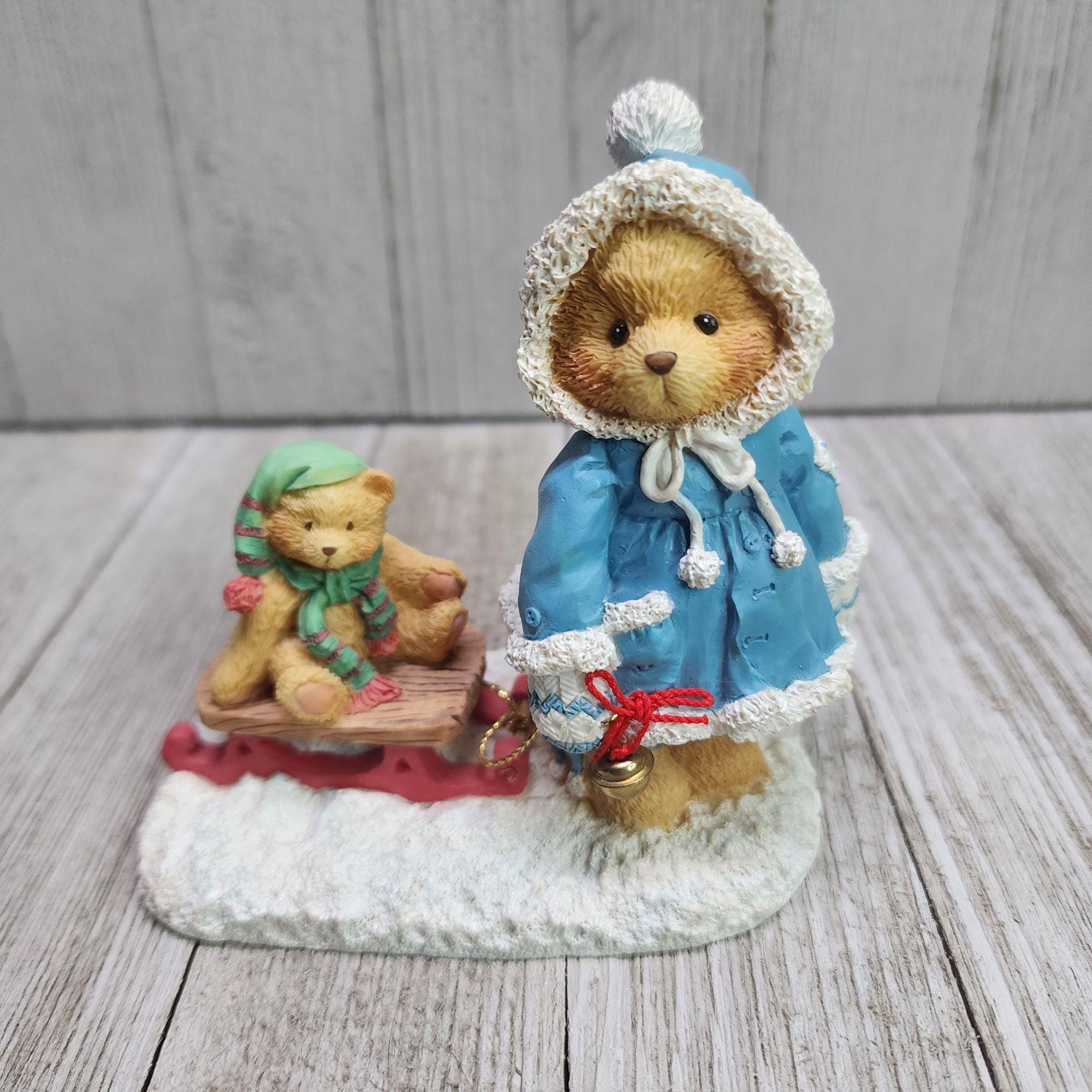 cherished テディベア置物 cherished teddies テディベア 熊 陶器 置物 オブジェ 飾りの
