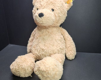 Steiff Jimmy Teddy Bear Plush Stuffed Animal 11 Soft Cuddly Friends Toy Etsy
