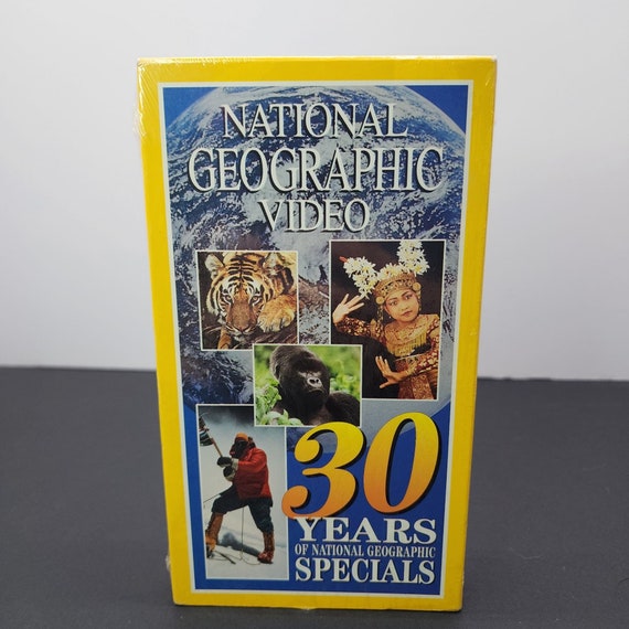 National Geographic Video VHS 1994 - 30 Years of National