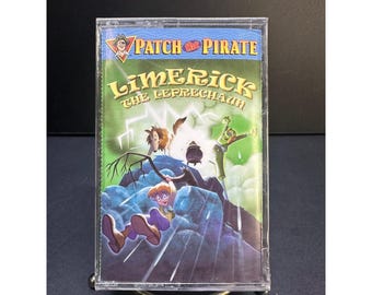 VTG Patch The Pirate Limerick The Leprechaun Cassette Tape 2003 Majesty Music