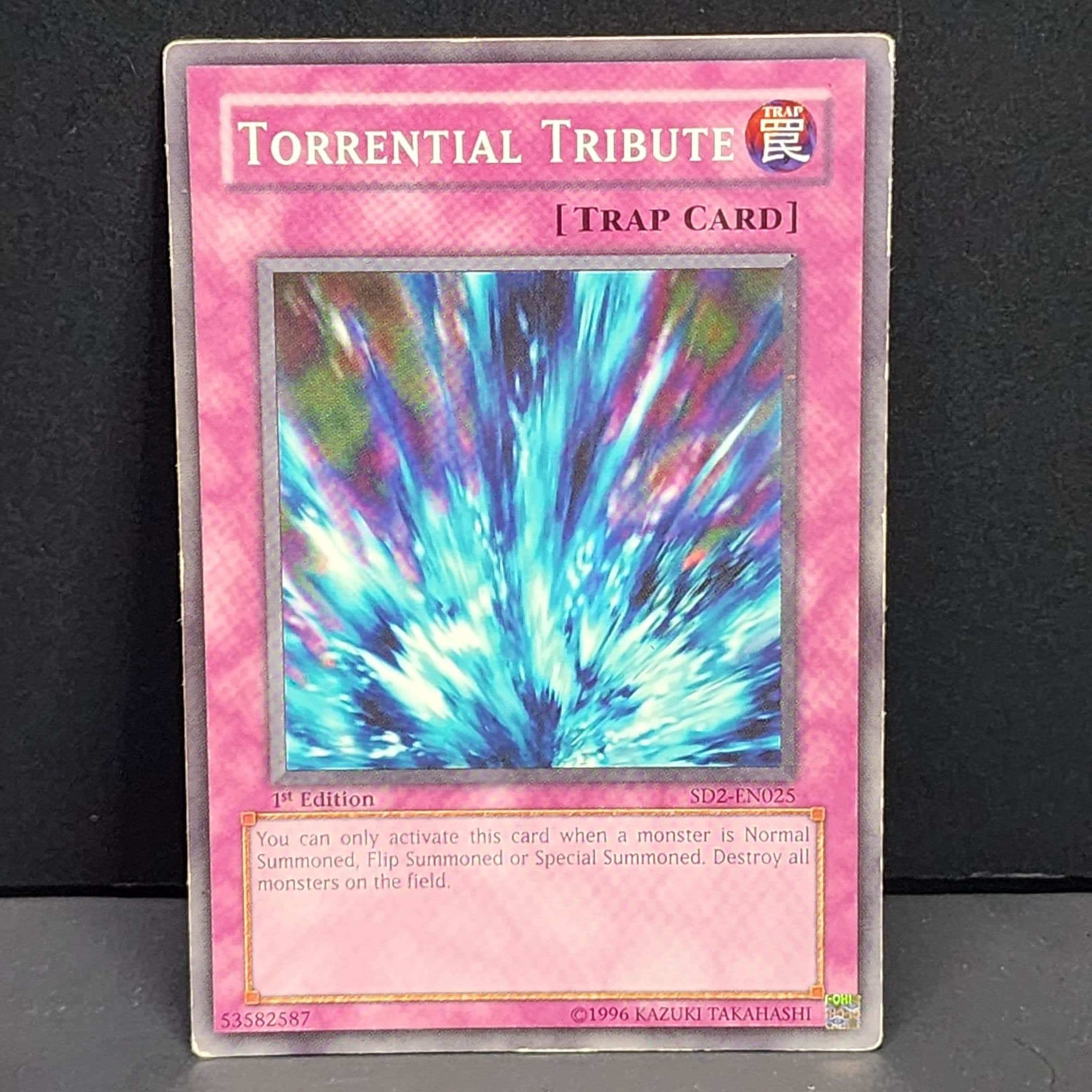 Yu-gi-oh! TCG: Torrential Tribute SD2-EN025 Common 1st Edition