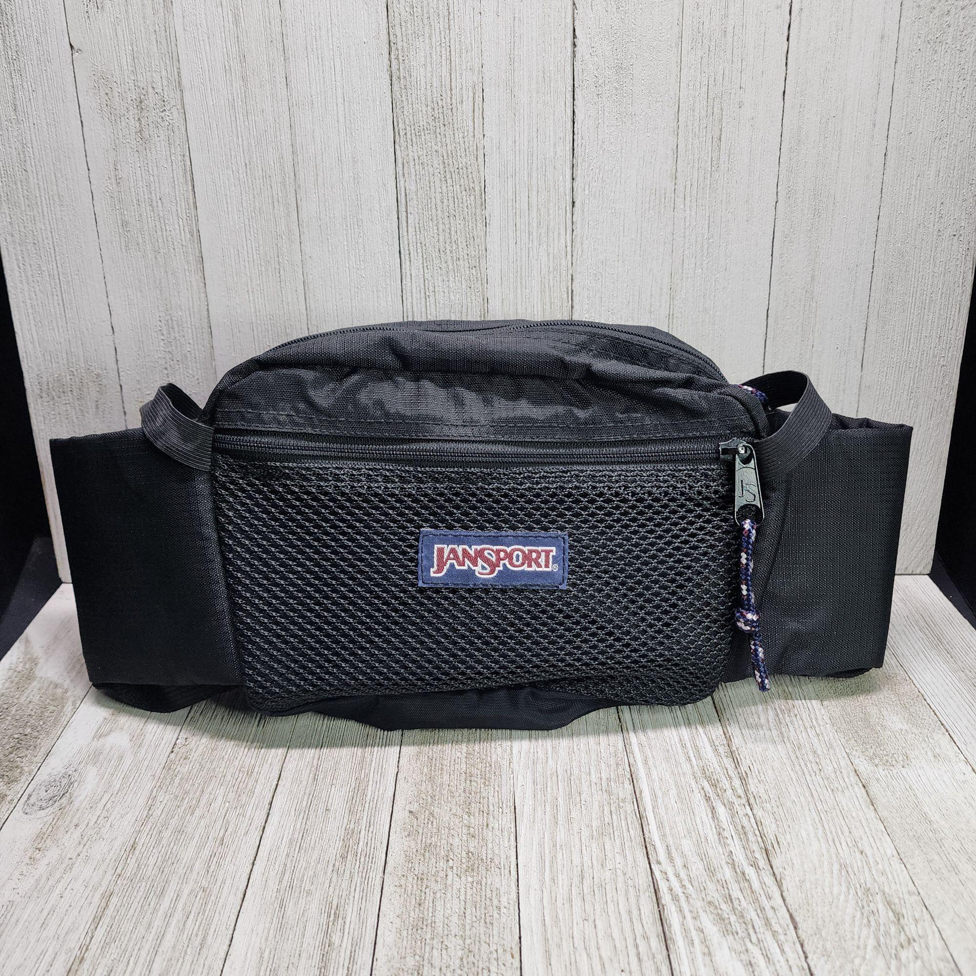 Black jansport fanny pack outlet