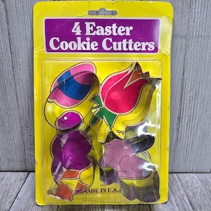 Vintage Fox Run Craftsman 4-delige paaskoekjesuitstekerset #3554