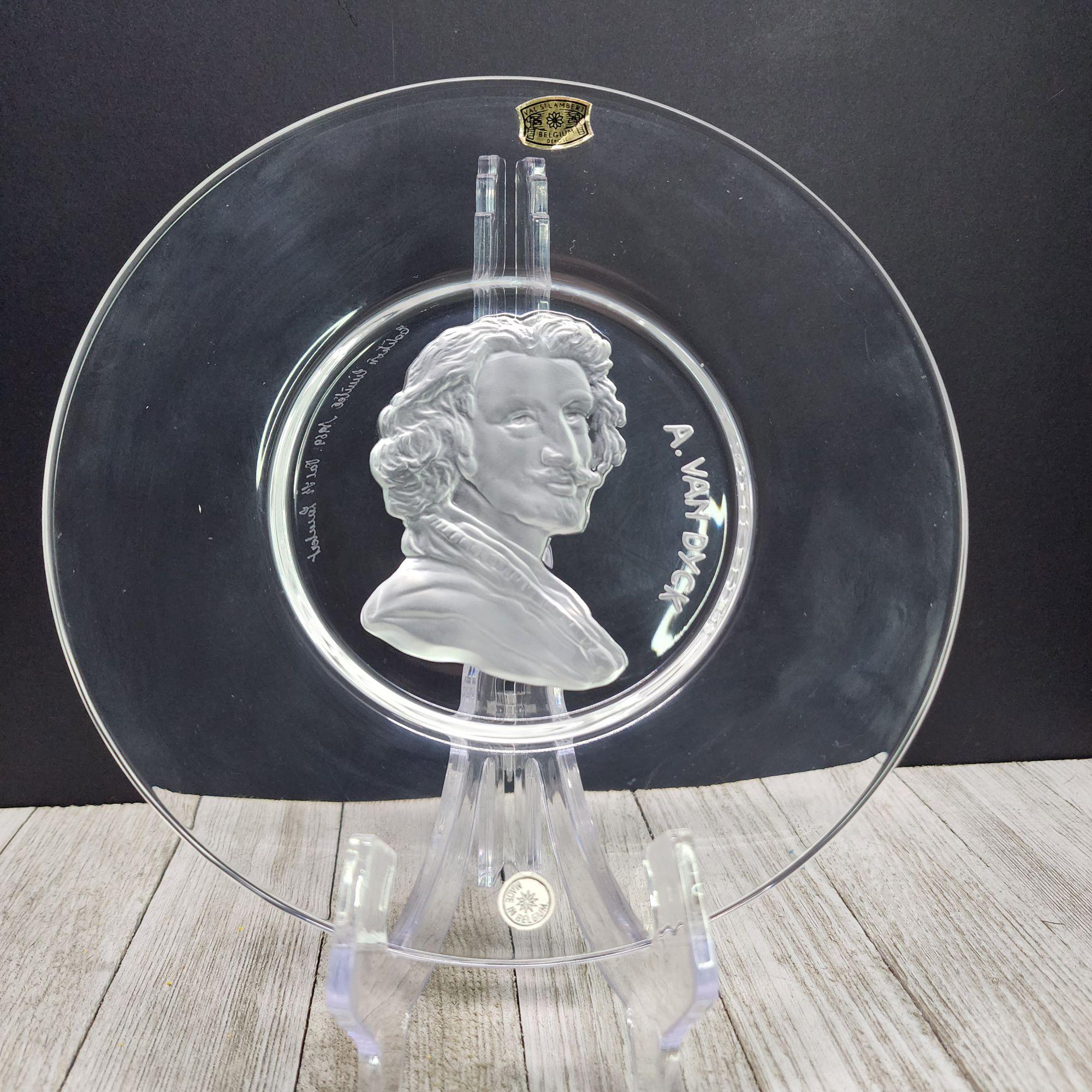 VTG ヴァル・サン・ランベール ランチョン コレクターズ プレート