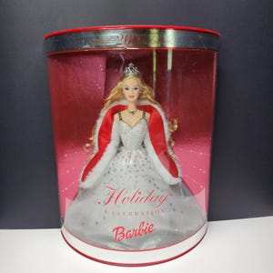 Barbie Célébration des Fêtes, édition spéciale 2001 - 50304 Mattel - Cadeau de Noël vintage