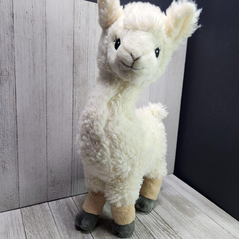 White Llama Stuffed Animal
