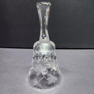 Vintage Sullivans kristalheldere glazen stolp, handgemaakt 24% PBO - Made in Poland