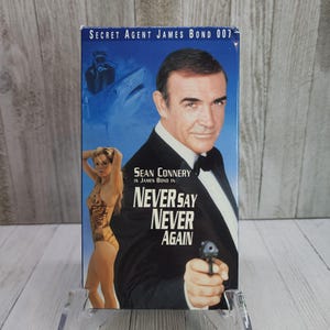 Vintage Never Say Never Again VHS Tape 1995 - Sean Connery