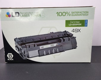 LD Lasertoner Schwarz Patrone LD - Q5949X 49X High Yield Versiegelt New In Box