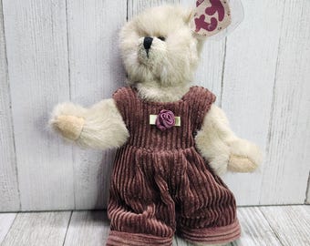 TY Abby the Bear 1993 Vintage with Tag and Original Clothing