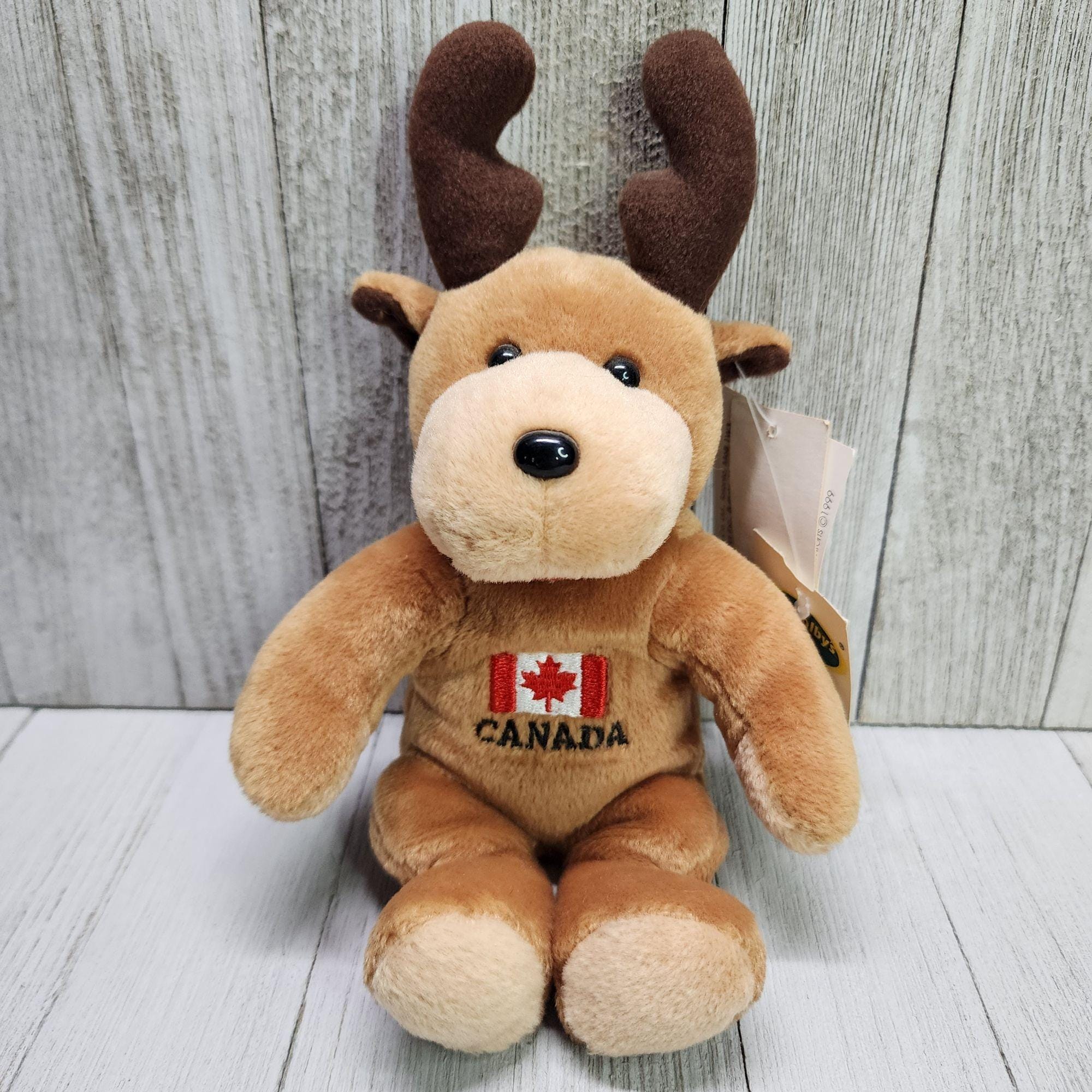 Creature Comforts Canadian Moose Plush 1999 Stuffed Animal