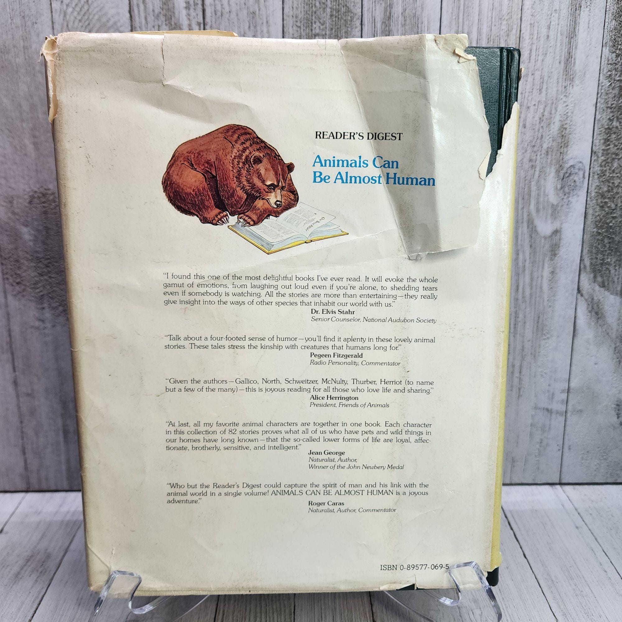 Animals Can Be Almost Human Reader's Digest - Hardcover - Etsy