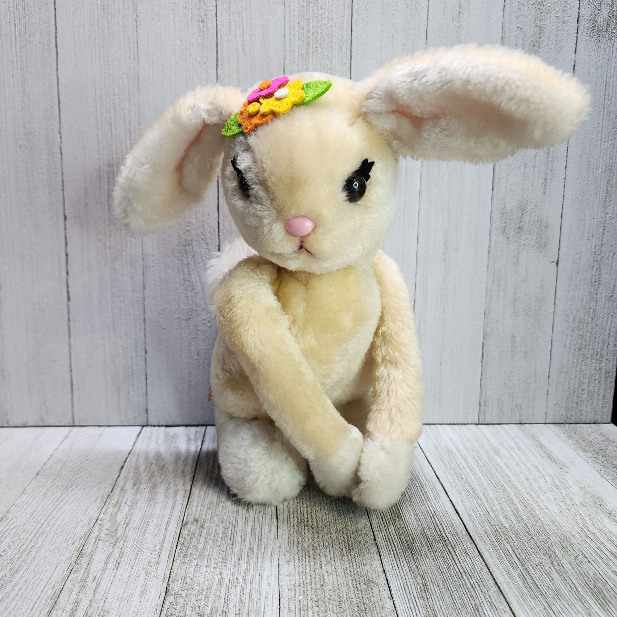 VINTAGE - ガンド社 美品 レア ヴィンテージ イースターバニー ラバーフェイス ぬいぐるみ Vintage Gund Rubber Face Doll Bunny (S794) - 2000toys