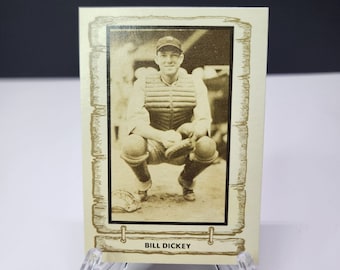 Bill Dickey Yankees Cramer Baseball Legends Cards 1981