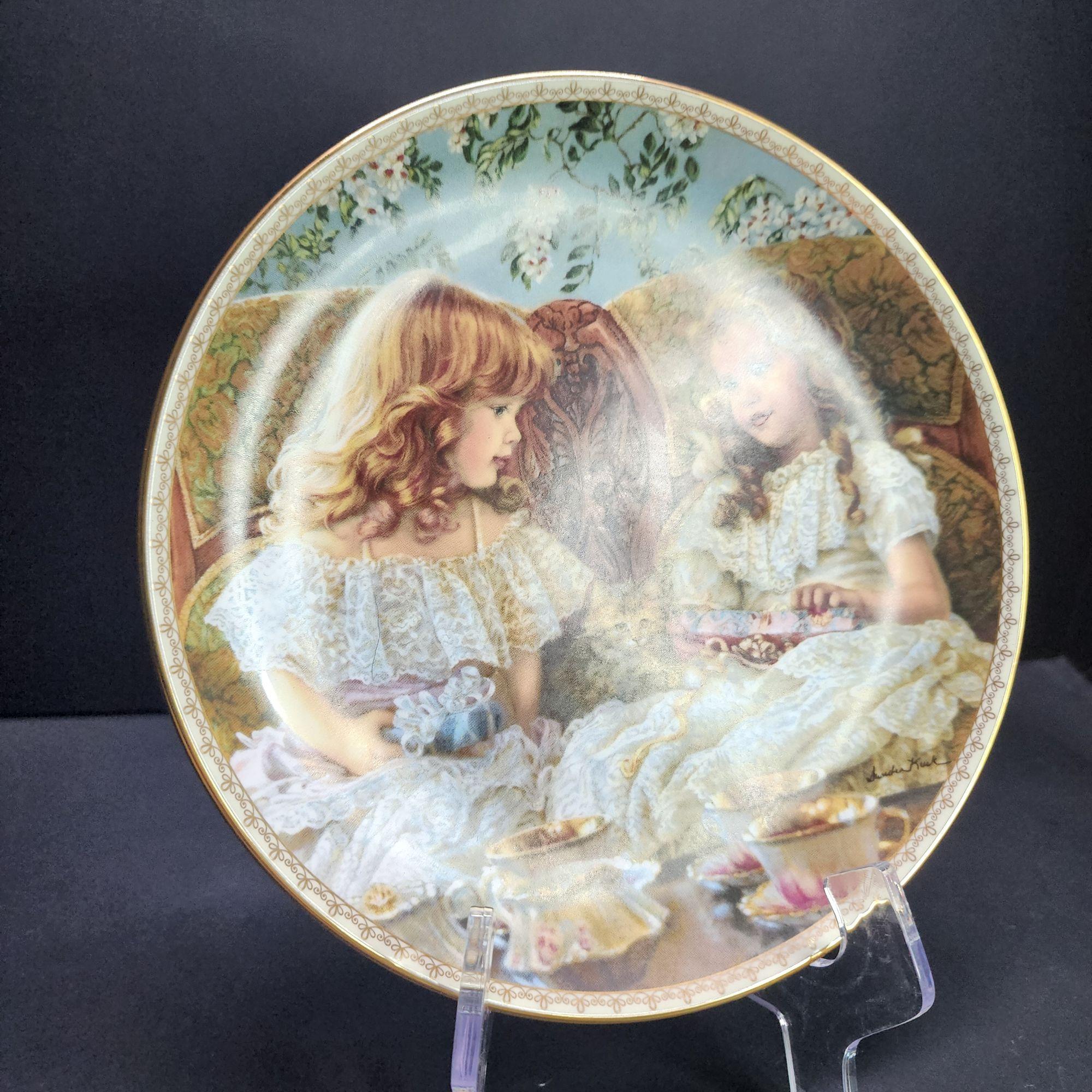 Best Friends by Sandra Kuck Collectors Plate - Sugar and Spice