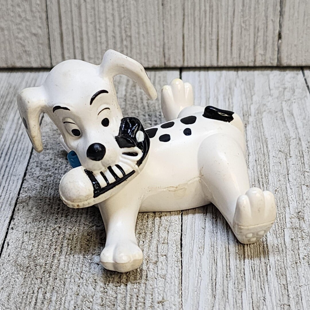Vintage Disney 101 Dalmatians Dog Figurine Mcdonalds Happy Meal