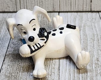 ヴィンテージ ディズニー 101匹わんちゃん 犬座り PVC ケーキトッパー