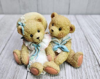 Vintage Cherished Teddies Heidi and David Special Friends 1992