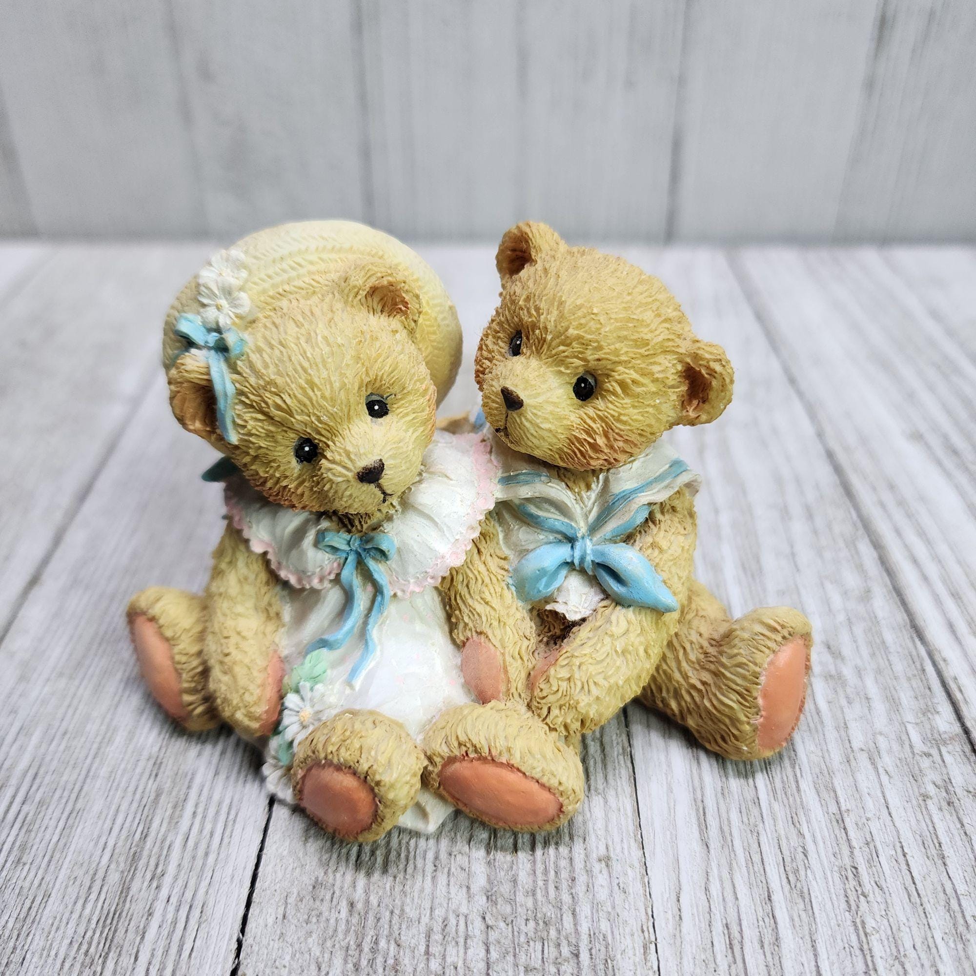 Vintage Cherished Teddies Heidi and David Special Friends 1992