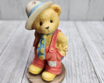 Vintage Enesco Cherished Teddies Logan Love is A Bear Necessity