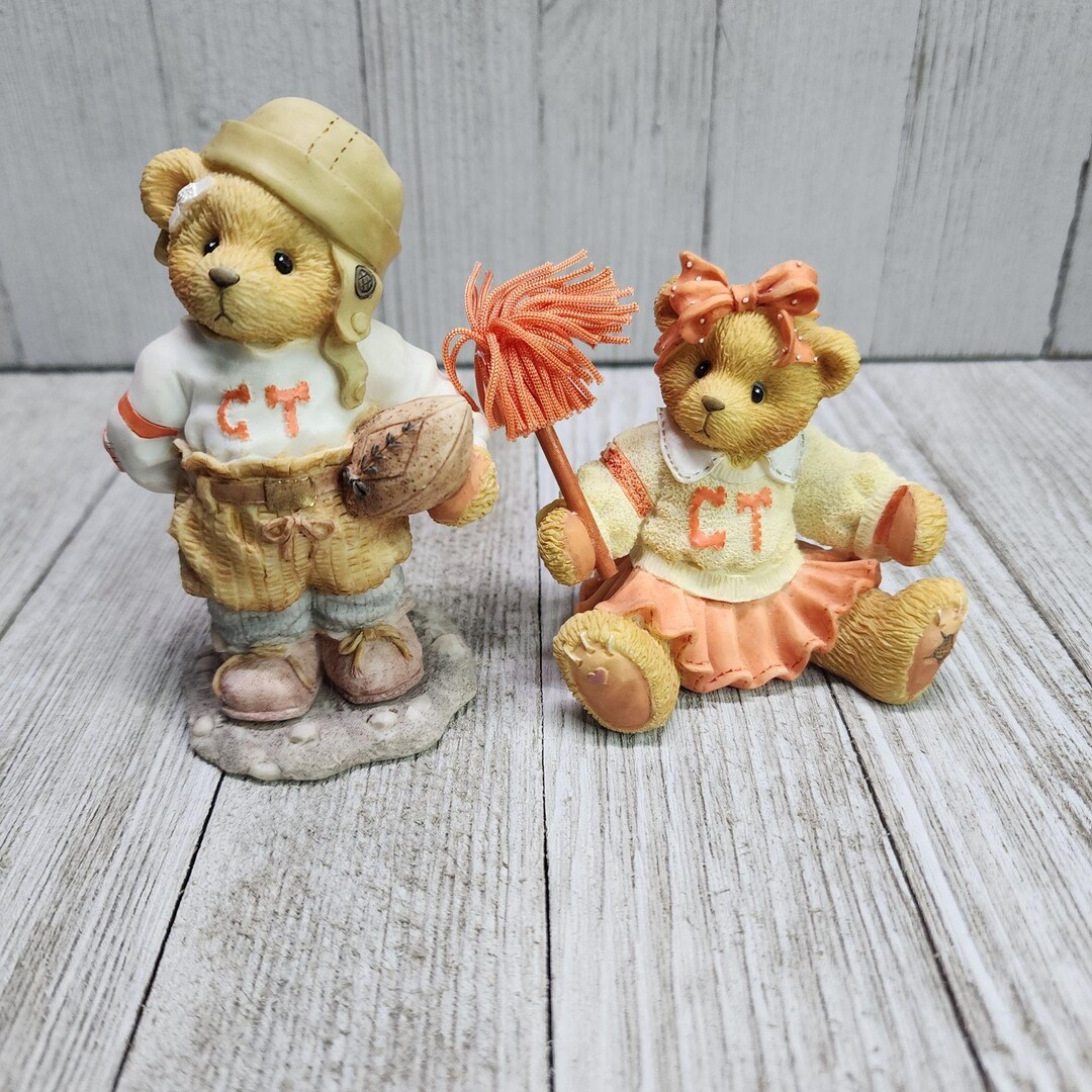 ヴィンテージ チェリッシュド テディ デビーとブッチ フィギュア 1996