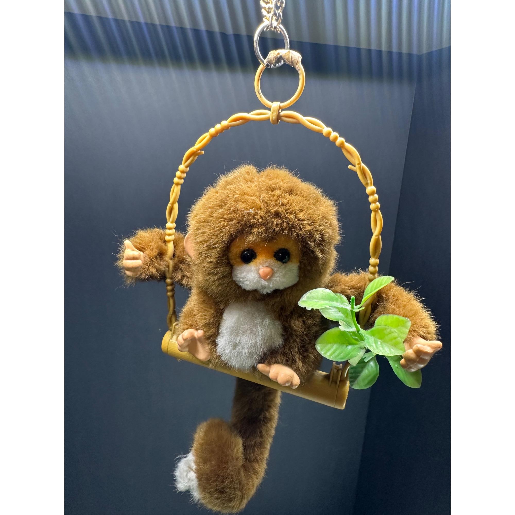 Vtg Popo the Pocket Monkey Swinging Toy Not Working for Decor Use