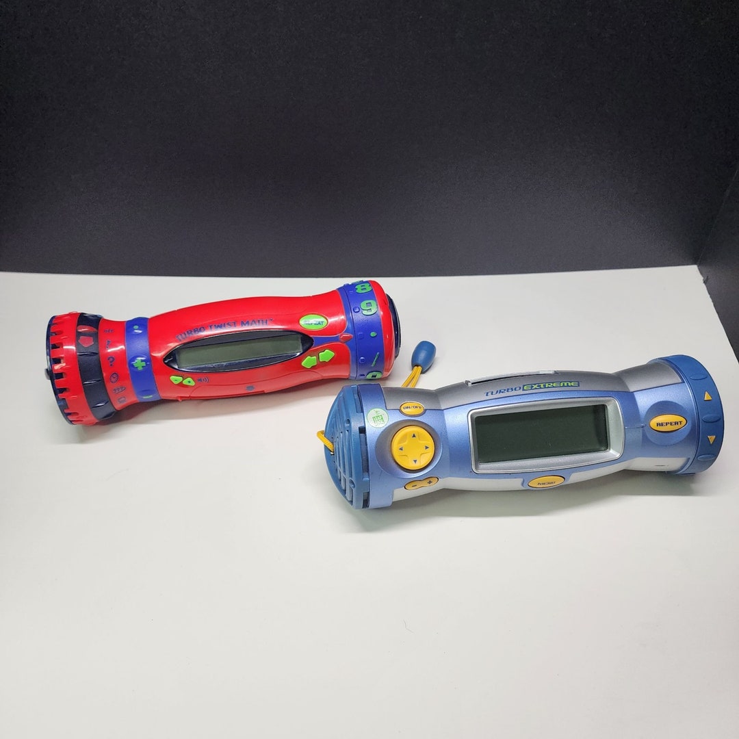 Leap Frog Turbo Twist Math & Turbo Extreme Educational Learning Game ...