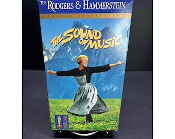 Vintage The Sound of Music VHS 2-Tape 1965 Classic Golden Anniversary