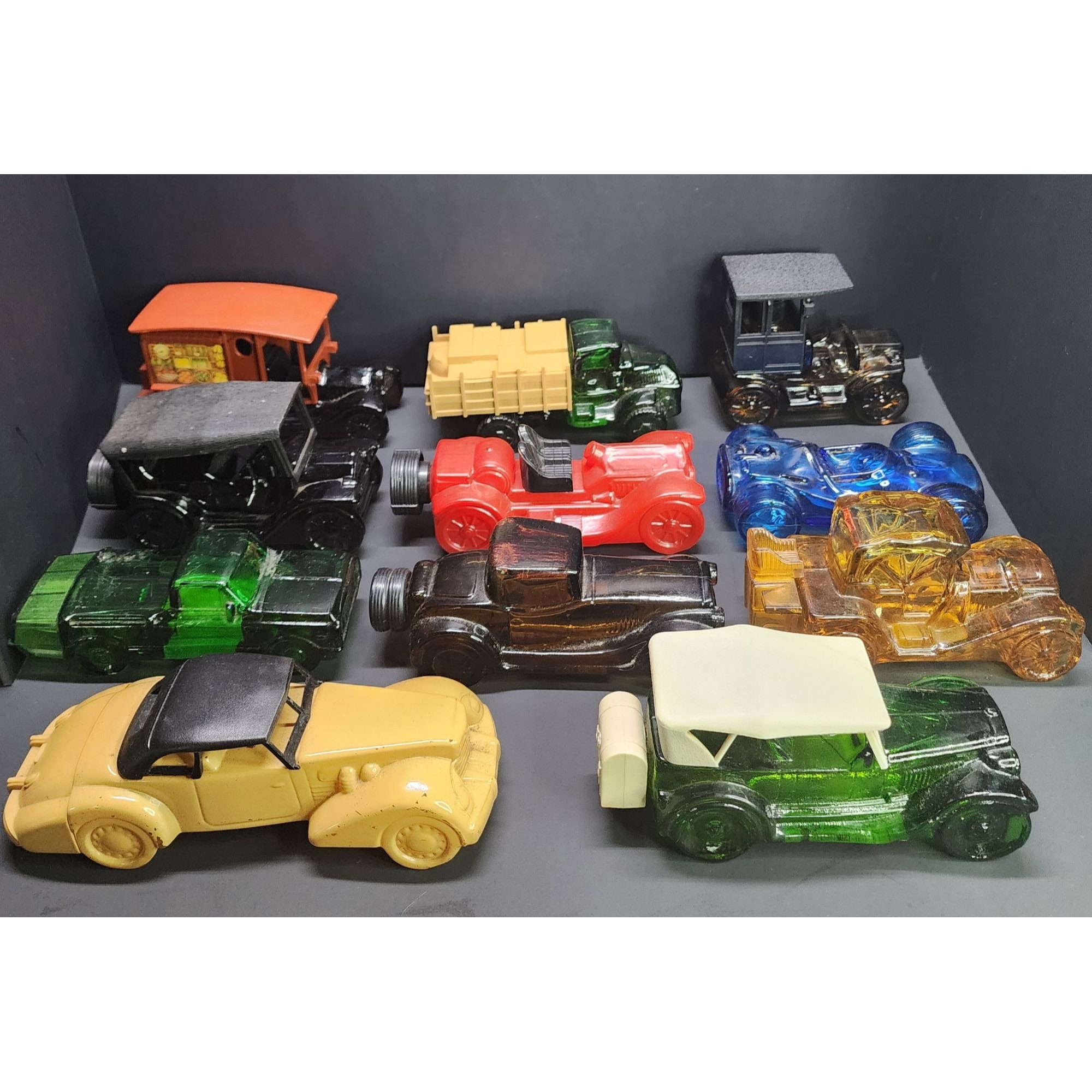 Vintage Avon Aftershave Glass Car Bottle Cologne Full