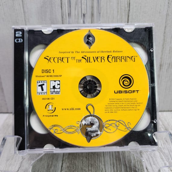 Jeu PC Sherlock Holmes : Le Mystère De La Boucle D'Argent - CD-ROM Complet, Bon état
