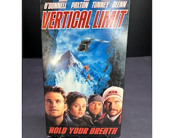 Vertical Limit VHS Tape 2001 - Chris O'Donnell Bill Paxton