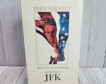 JFK Vhs Tape 1991 Kevin Costner Director's Cut Special Edition NEW