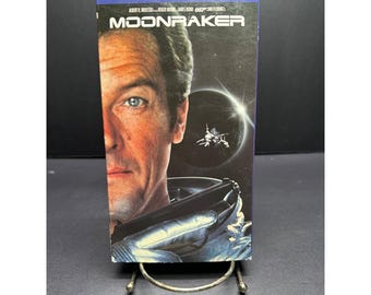 Moonraker VHS-band 1979 - De James Bond 007-collectie Vintage Klassieker