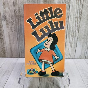 Fita VHS vintage de Little Lulu e Friends 1986, fotos infantis