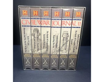 Civil War Journal II by The History Channel VHS Series 1994 - 6 Tape Set