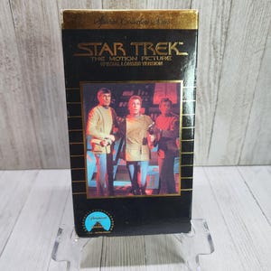 Vintage Star Trek: The Motion Picture Special Longer Version Collectors Series VHS 1986