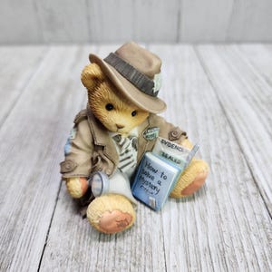 Vintage Enesco Cherished Teddies Humphrey The Bear Facts, Ma&#39;am 1998 #352977