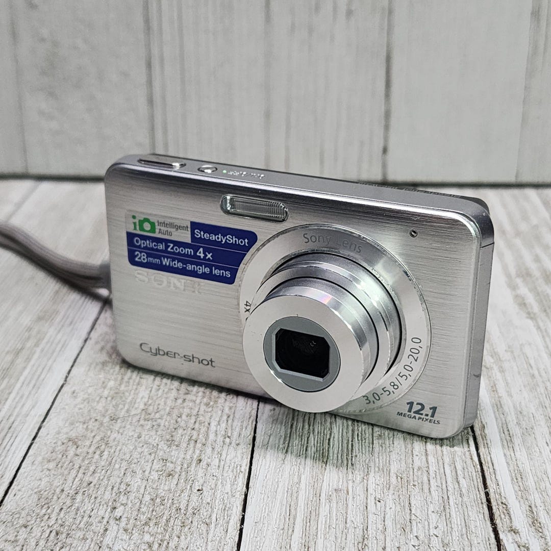 Sony Cyber-shot DSC-W310 Digital Camera 12.1 MP Silver 4x Optical Zoom ...