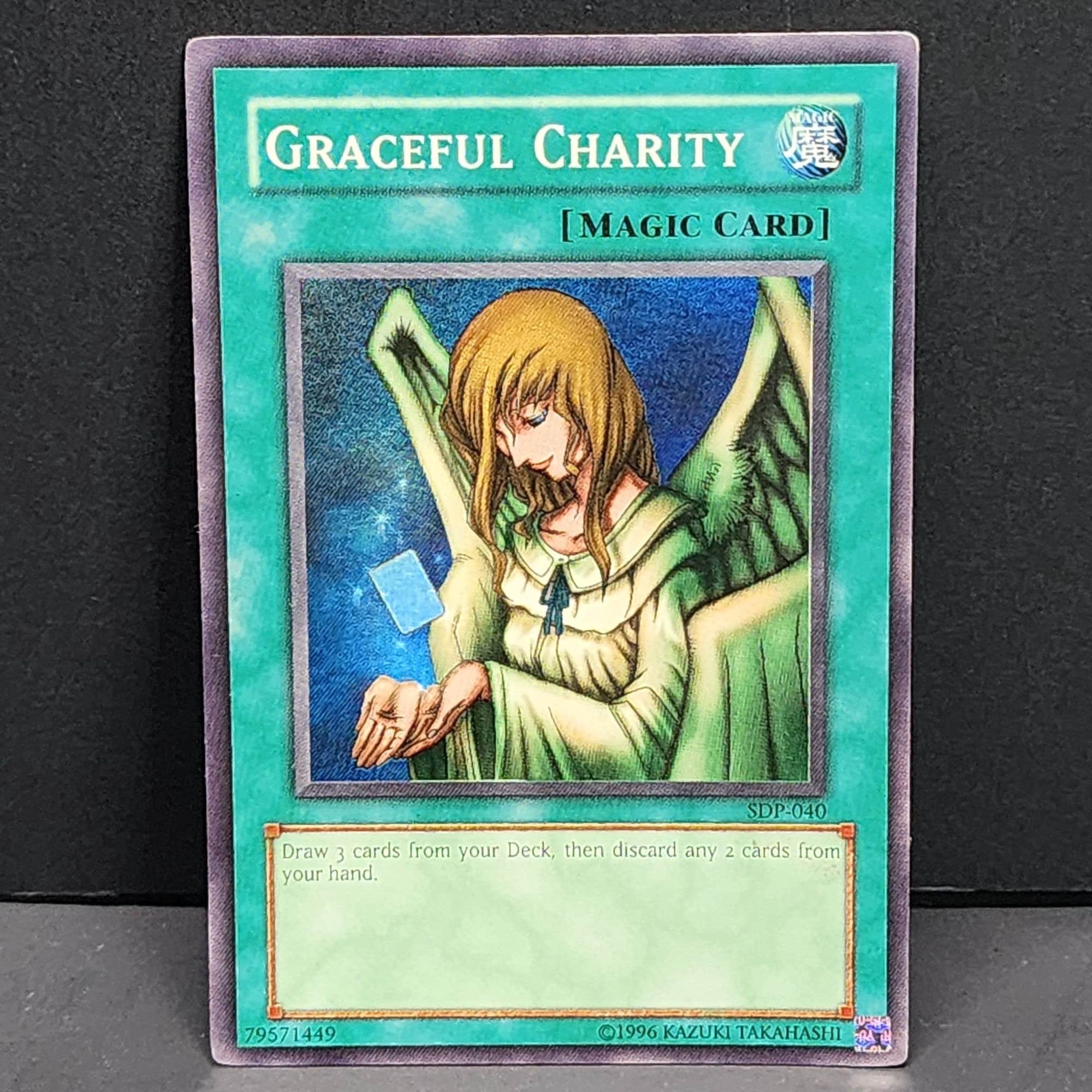 Yu-gi-oh! TCG Graceful Charity SDP-040 Super RARE - Etsy