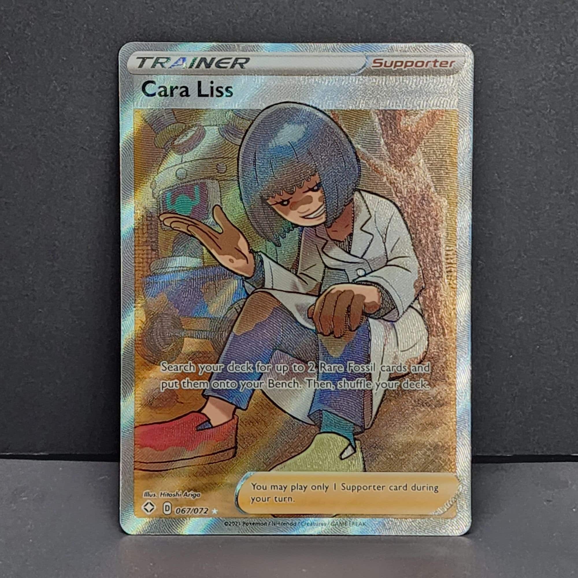 Cara Liss 067/072 Pokmon Shining Fates Trainer Full Art Ultra RARE - MINT  - Etsy