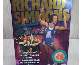 Vtg Richard Simmons Sweatin To The Oldies 2 DVD 1990 20th Anniversary Edition NEW