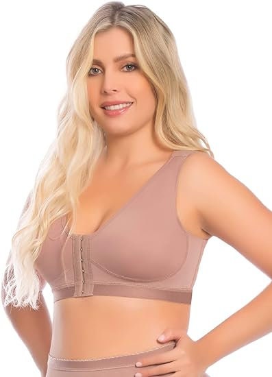 Faja Colombiana Bra Support Post Surgery Stabilizer Sleeves Breast