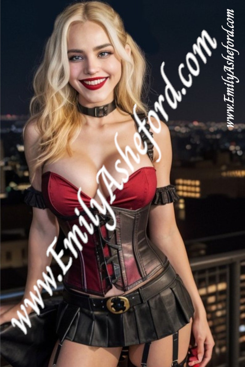 Harley Quinn Cosplay by Emily Asheford - Etsy
