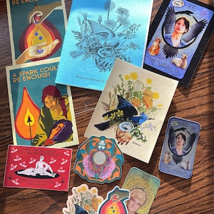 Hunger Games Mega Pack **28 Seiten Zine, 4 Postkarten, 2 zufällige Sticker ODER alle 6**
