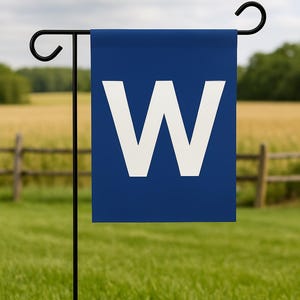 Banner, Chicago Cubs sventolano la bandiera W, bandiera sportiva, arredamento per la casa da baseball, arredamento per caverne degli uomini, striscione della squadra MLB, arazzo da parete