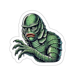 Monster Aus Der Schwarzen Lagune Universal Movie Monster Aufkleber