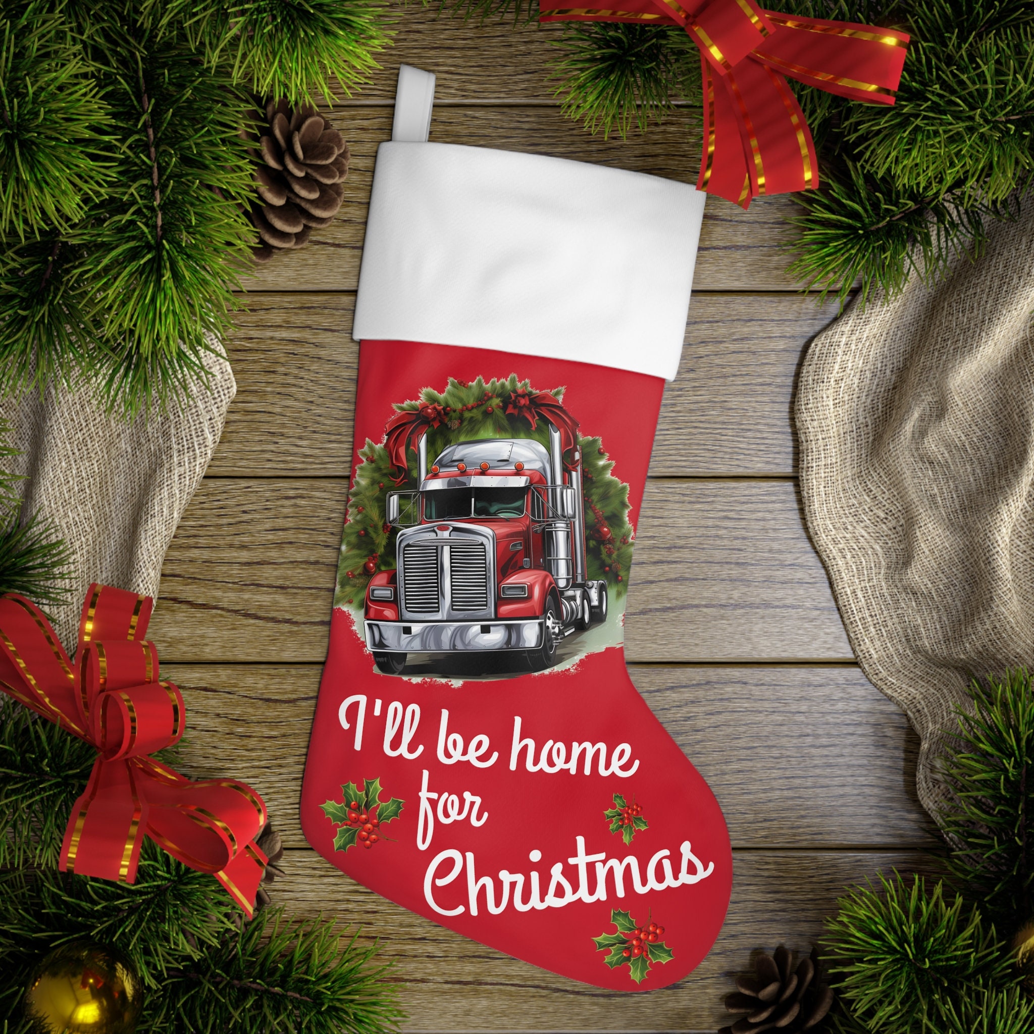 Christmas stocking truck Clearance